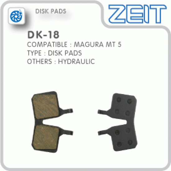ZEIT DK-18 DISC BRAKE PADS